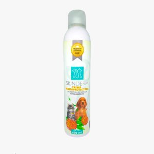 Crema dermocosmetica en aerosol